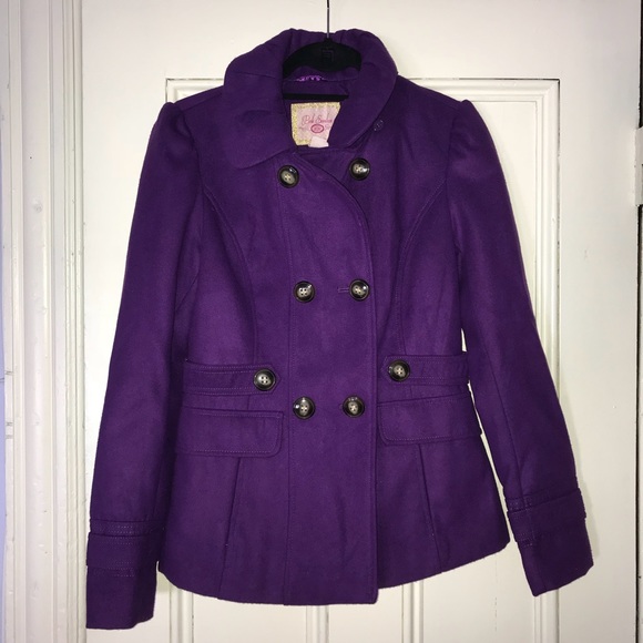 Forever 21 Jackets & Blazers - Purple peacoat